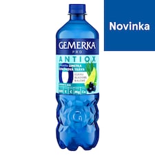 Gemerka Pro Antiox s príchuťou limetka citrónová tráva 0,75 l