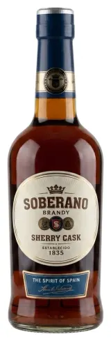 Soberano Solera Brandy 36%