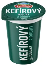 Zvolenský kefírový jogurt 2 druhy