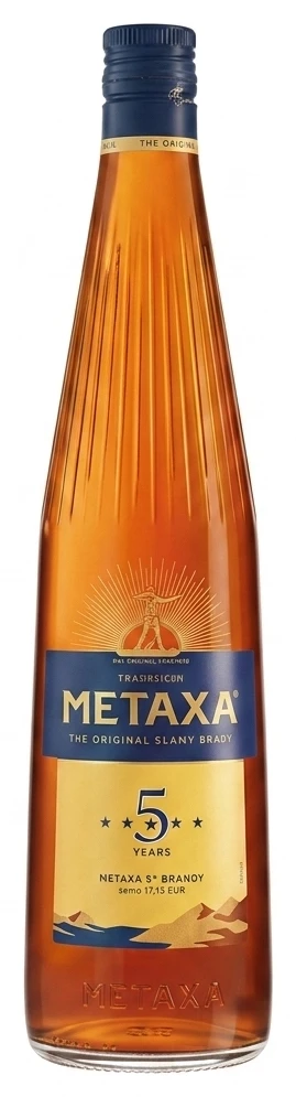 Metaxa Brandy 5* 38%
