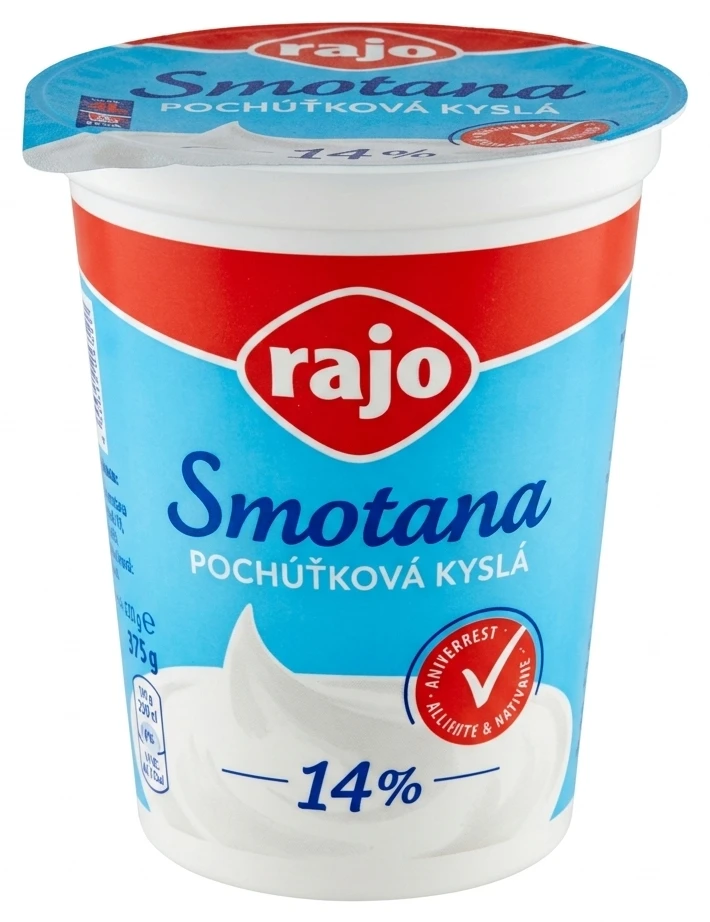Kyslá smotana 14 %