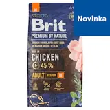 Brit Premium by Nature Adult M kompletné krmivo pre psov 8 kg