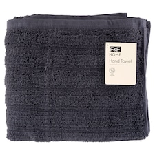 F&F Home Blue Charcoal Ribbed uterák 50 x 90 cm