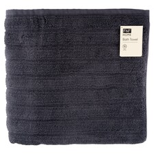 F&F Home Blue Charcoal Ribbed osuška 70 cm x 130 cm