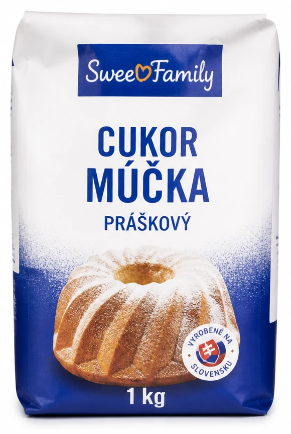 Cukor múčka práškový