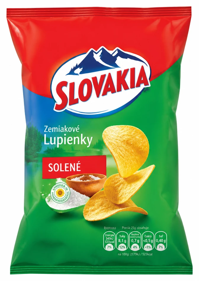 Slovakia zemiakové lupienky