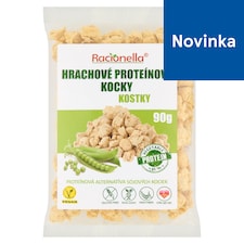 Racionella Hrachové proteínové kocky 90 g