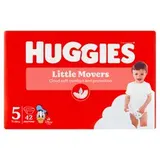 Huggies Little Movers plienky veľkosť 5 pre deti s hmotnosťou 11-25 kg 42 ks