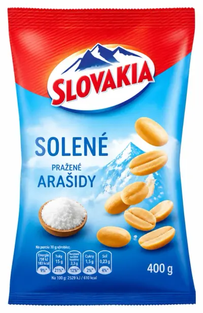 Pražené arašidy