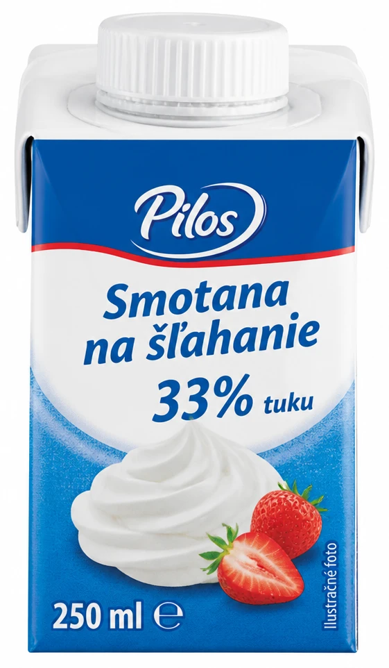 Smotana na šľahanie 33%