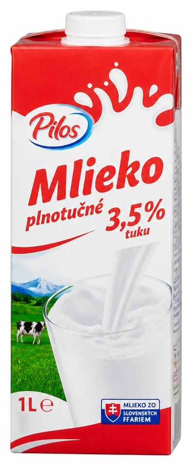 Mlieko plnotučné 3,5%