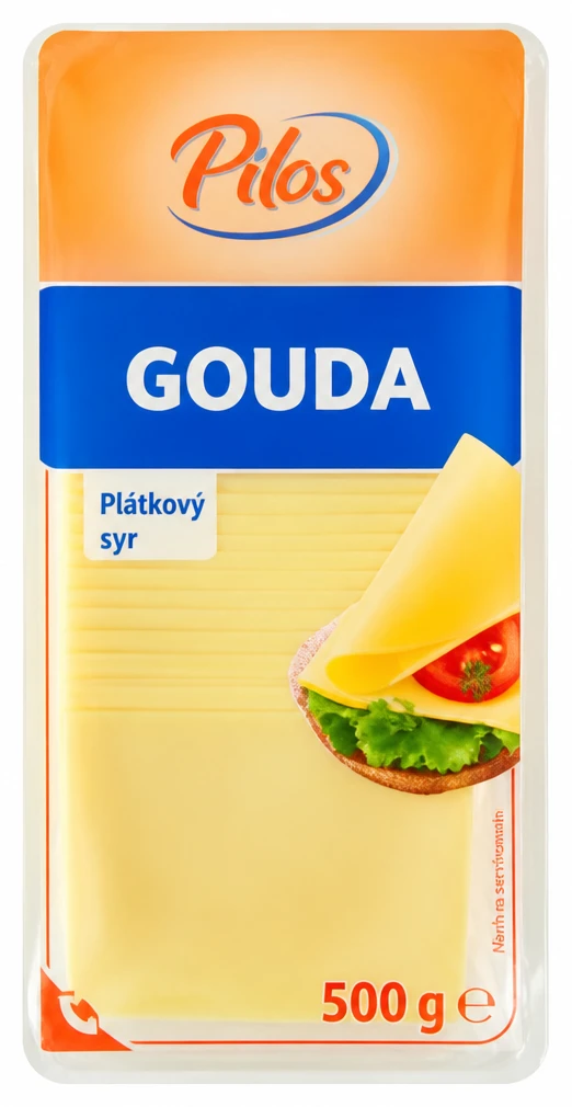 Plátkový syr Gouda