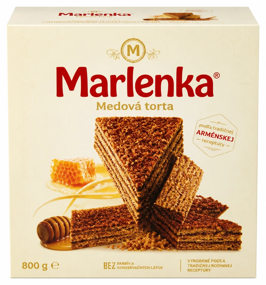 Marlenka Medová torta