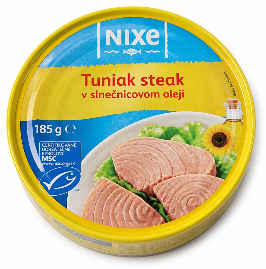 Tuniak steak v slnečnicovom oleji