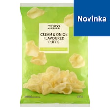 Zemiakový snack fritovaný s príchuťou cibule a smotany 125 g