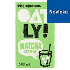 Oatly! Matcha ovsený nápoj s matcha zeleným čajom 250 ml