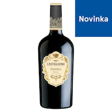 Castiglione Primitivo Salento červené víno 750 ml