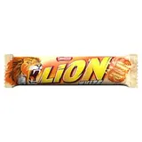 LION WHITE tyčinka s karamelovou náplňou a chrumkami 42 g