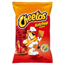 Cheetos Extrudovaný kukuričný výrobok s príchuťou kečupu 85 g