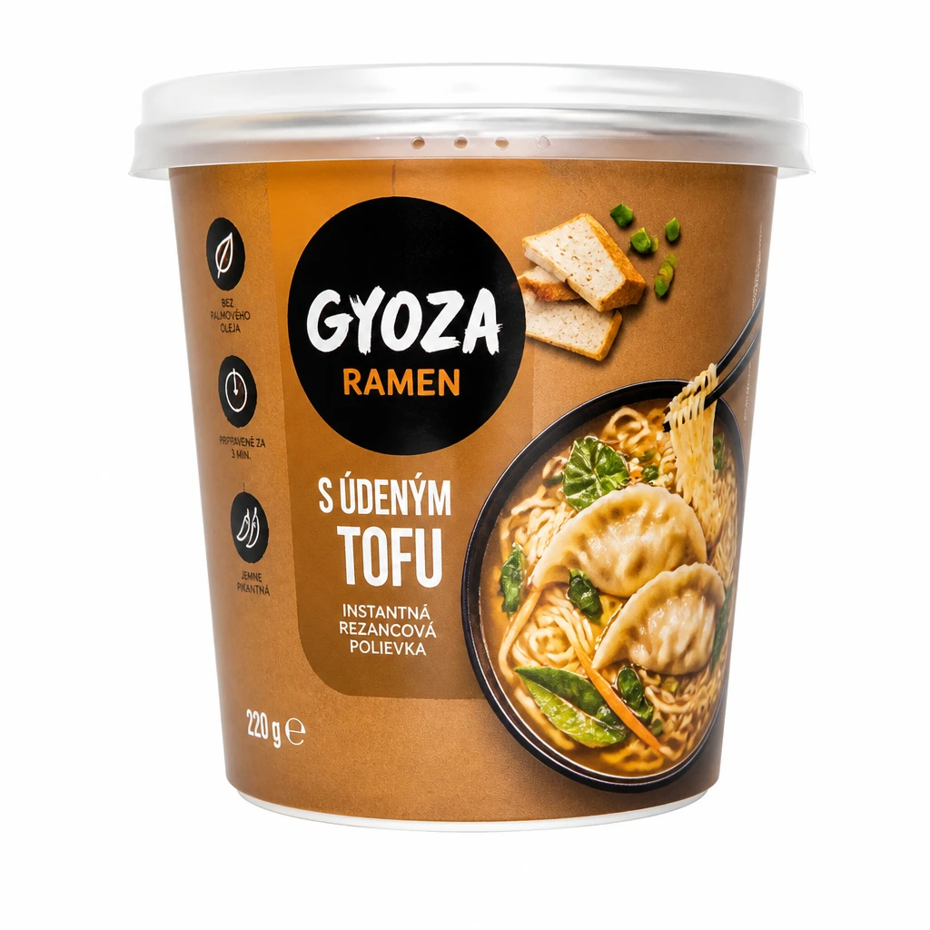 GYOZA RAMEN S ÚDENÝM TOFU 220G