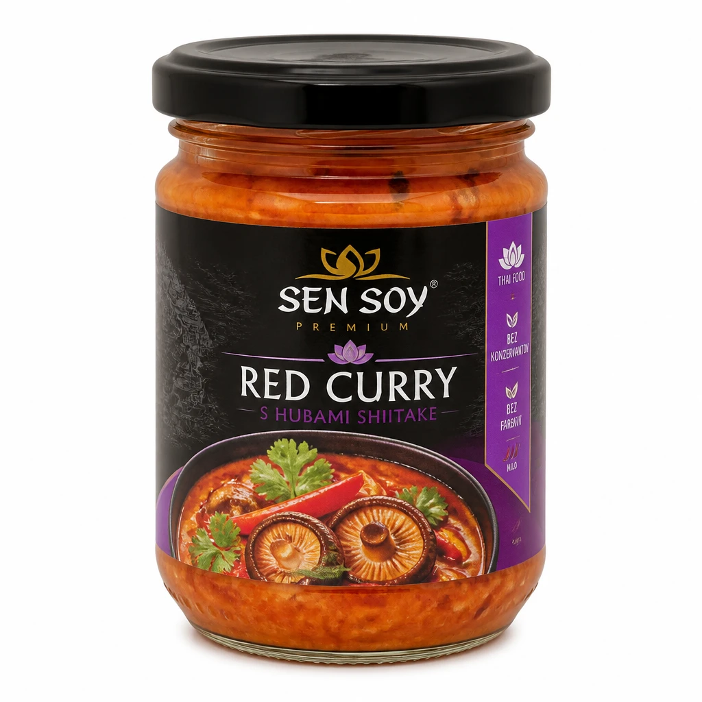 RED CURRY S HUBAMI SHIITAKE 220G