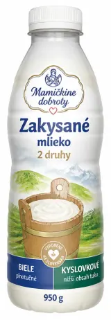 Mamičkine dobroty Zakysané mlieko 2 druhy