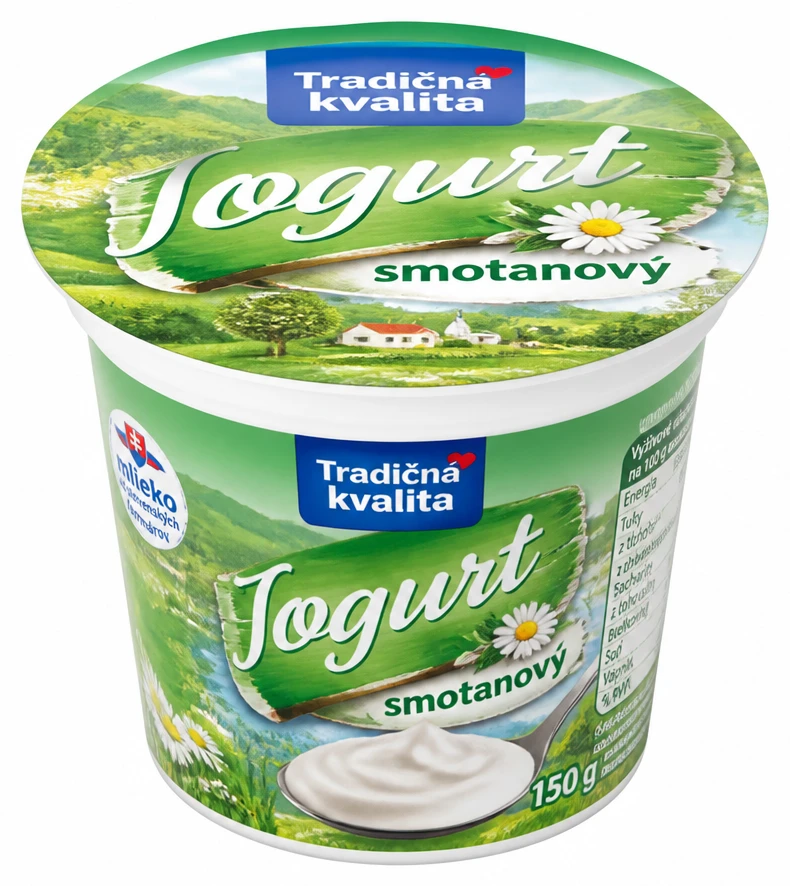 Tradičná kvalita Jogurt smotanový viac druhov