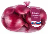 Cibuľa červená suchá