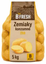 Zemiaky konzumné žlté B FRESH