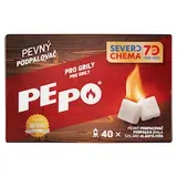 PE-PO Pevný podpaľovač pre grily 40 ks