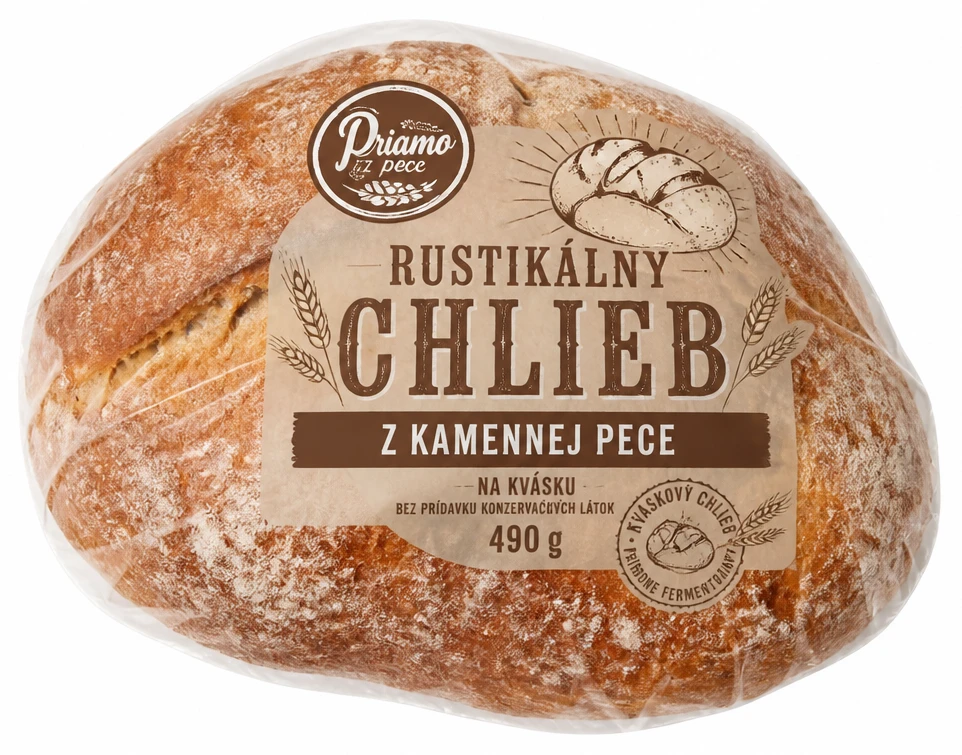 Rustikálny chlieb z kamennej pece
