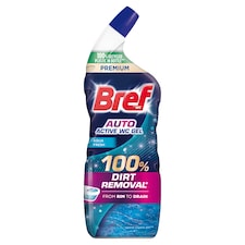 Bref Auto Active Gel Aqua Fresh WC čistič 750 ml