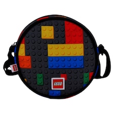 Lego Colorful Bricks okrúhla taška cez rameno 1,2 l 16 x 16 x 6,35 cm
