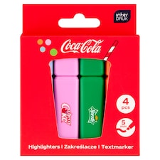 Coca-Cola Zvýrazňovače 4 pcs