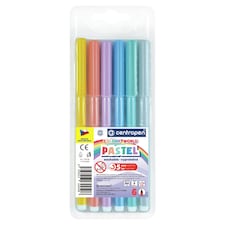Centropen Pastelové fixky 6 ks