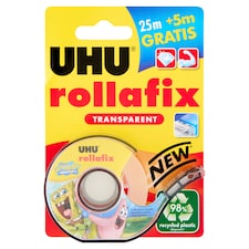 UHU Rollafix silná kryštalicky číra páska 30 m x 19 mm