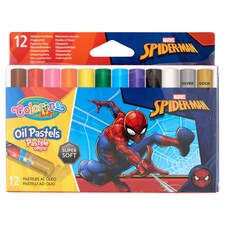Colorino Kids Marvel Spider-Man olejové pastely 12 ks