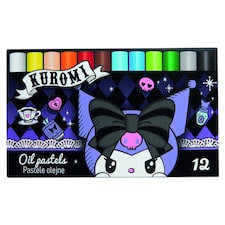 Kuromi Olejové pastely 12 ks