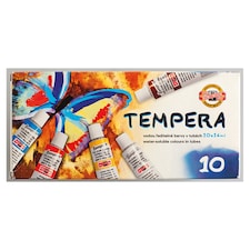 KOH-I-NOOR Súprava temperových farieb 10 x 16 ml