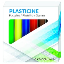 Plastelína 6 ks
