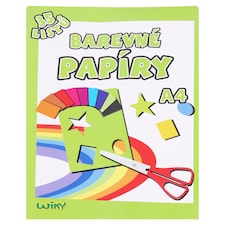 Wiky Farebné papiere A4 35 strán