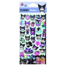 Kuromi Pop Up samolepky