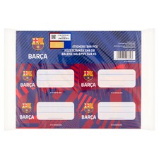 FCB Balené nálepky 3 x 4 ks