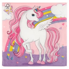 Decorata Party Jednorožec servítky 2-vrstvové 33 x 33 cm 20 ks