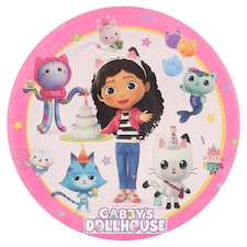 Decorata Party Dreamworks Gabby's Dollhouse papierové taniere 23 cm 8 ks
