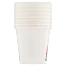 Decorata Biele papierové poháre 80 ml 8 ks