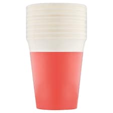 Decorata Party Červený papierový pohár 200 ml 8 ks