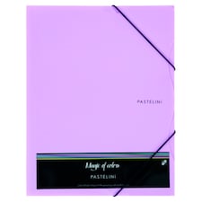 Pastelini 3-chlopňové dosky s gumičkou