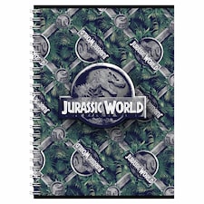 Jurassic World špirálový zošit A5 linajkový 80 strán