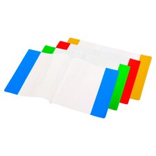Obaly na zošity A5 PVC mix 10 ks